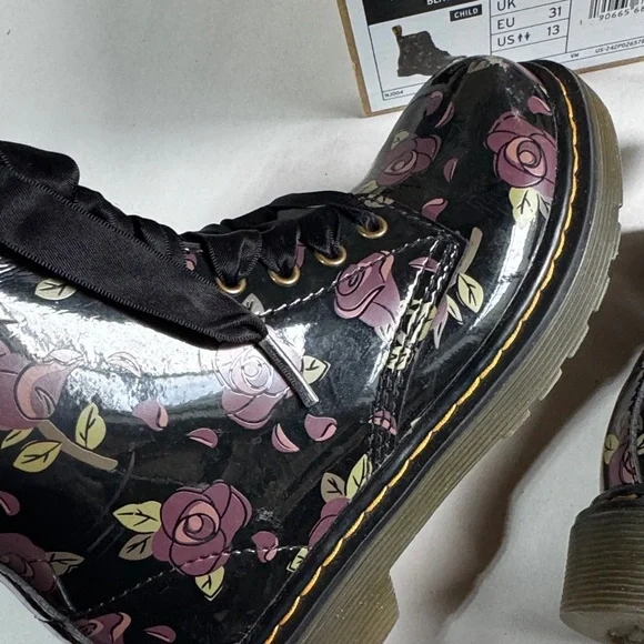 Dr. Martens | 1460 Pascal J Boots | Decayed Rose Child US 13 - Picture 16 of 16